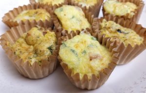 Keto Omelet Bites - Low Carb Freezer Foods