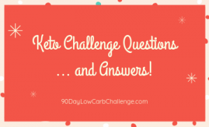 New Year Keto Challenge Questions