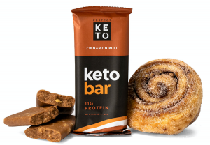 New Perfect Keto Cinnamon Roll Bar