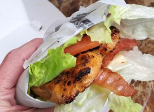 Hardee's Low Carb Chicken Club Keto Fast Food